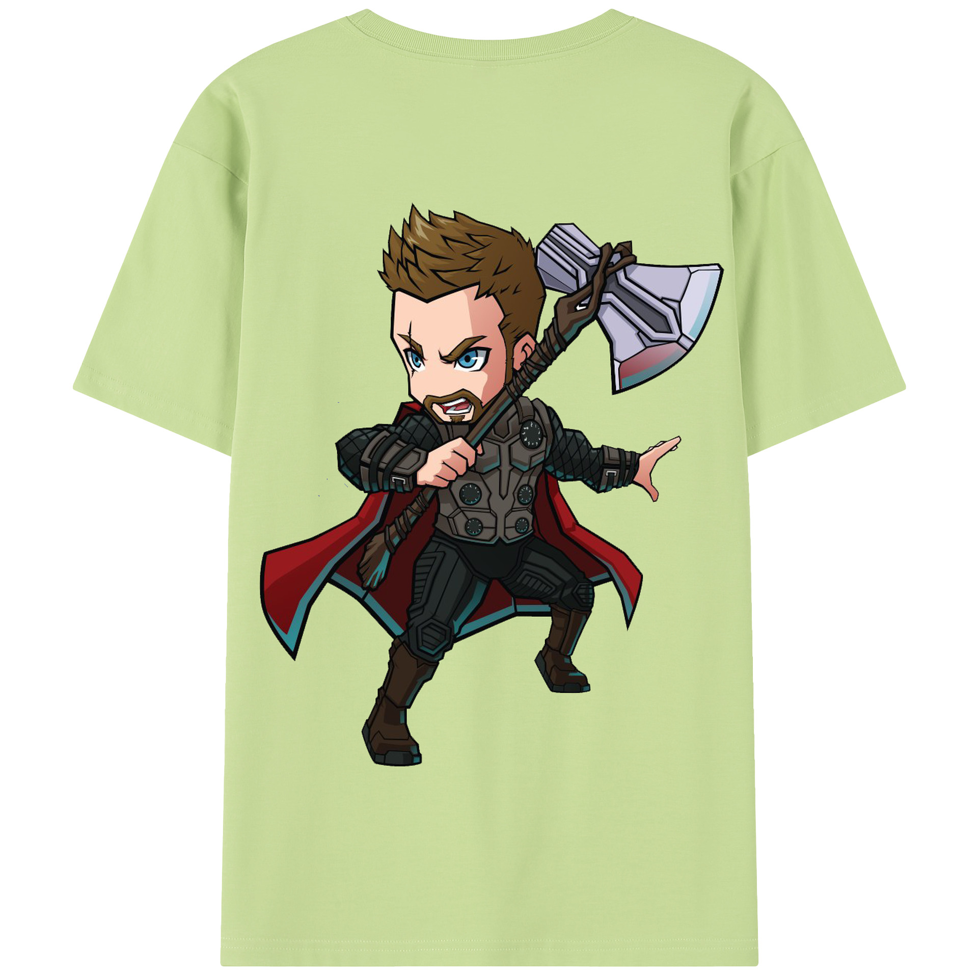 （画像用） アベンジャーズ The Avengers 綿100％半袖Tシャツ（背面プリント）
